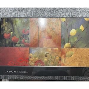 Jason Cork Backed Place Mats Citrus Garden‎ New Zealand Set Of 4